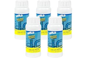 WYH Wild Tornado Sink and Drain Cleaner,The Pipe Dredge Quick Unclog For Kitchen Toilet Sink Drain Quick Cleaning Tool.（5pcs）
