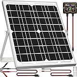 SOLPERK Solar Panel Kit 20W 12V, Solar Battery
