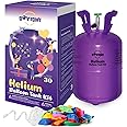 7L Helium Tank for Balloons at Home Premium Helium Gas Tank Pump Kit 99.99% Pure Helium Gas Up to 30 Latex Balloons Ribbons (1 Pack)