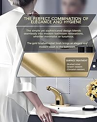 Touchless Bathroom Sink Faucet，Automatic Motion