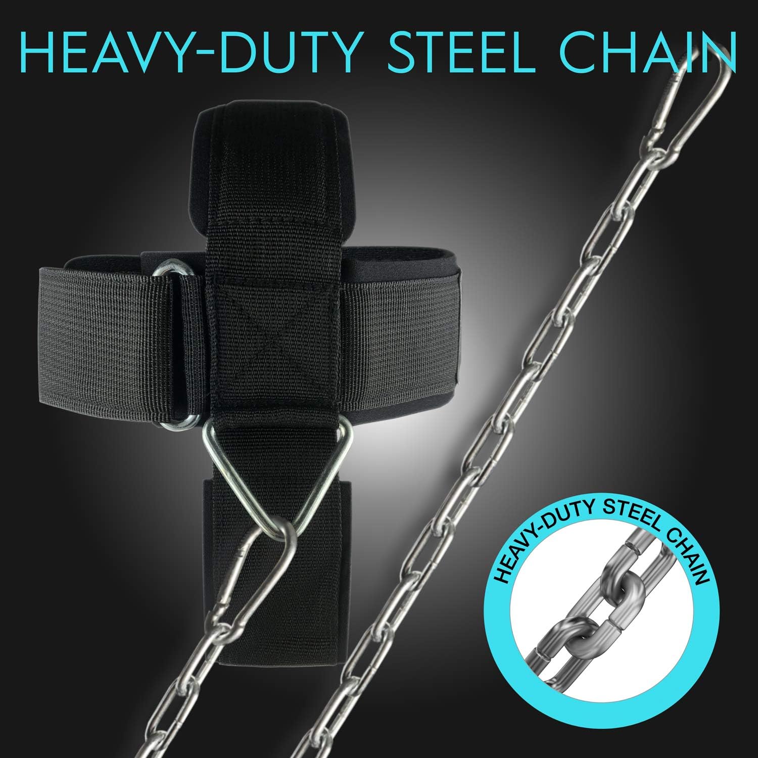Vikingstrength Neck Harness Strength Trainer- Premium Quality for Neck Curls and Training. Head Exerciser for Sports and Fitness : Sports & Outdoors