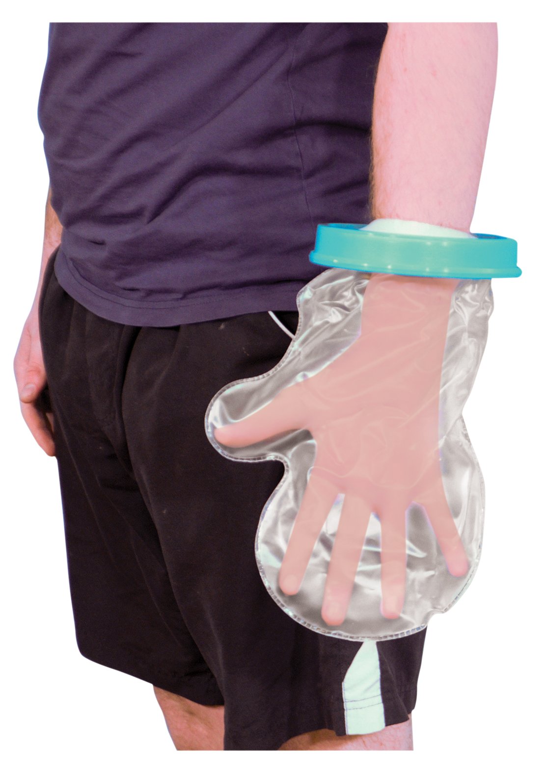 Aidapt Adult Reusable Waterproof Protector for Hands to Keep Casts, Bandages and Dressings Dry on Hands, Wrists, Fingers and Thumbs When Showering and Bathing.