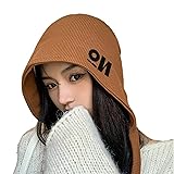 FSIGOM Women Winter Hat Cover Ears Hat Soft Stretch