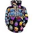 Game Blox Hoodie 3D Game Printed Pullover Hoodie Fashion Fruits Hooded Long Sleeve Sweatshirt For Boys Girls