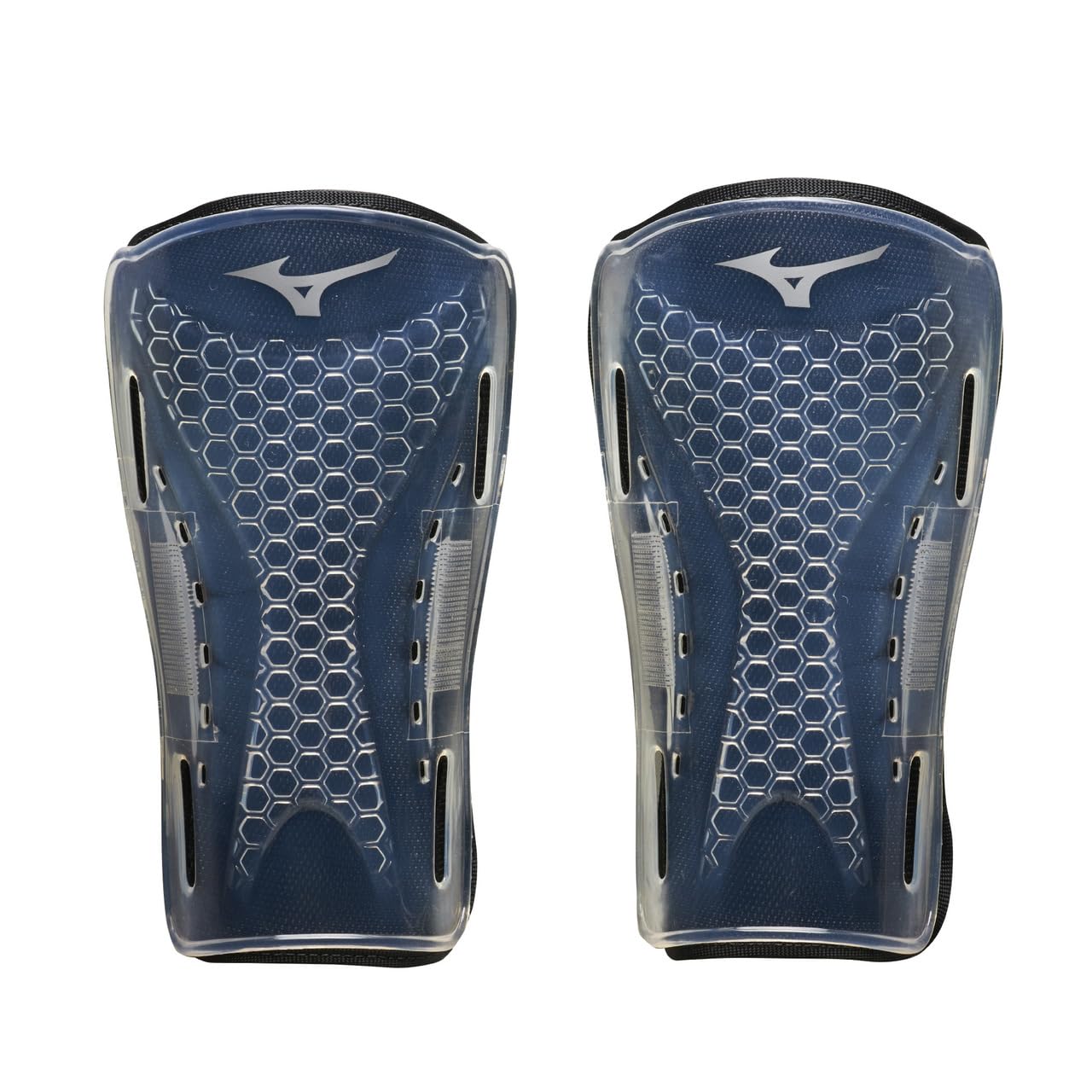 MIZUNO(ミズノ) サッカー フットボール フットサル シンガード（パッド取外し可） 17cm P3JYGB83 ブラック商品画像