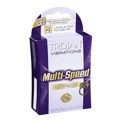 Trojan Multi Speed Vibrating Ring, Pack of 4 Oman | Ubuy