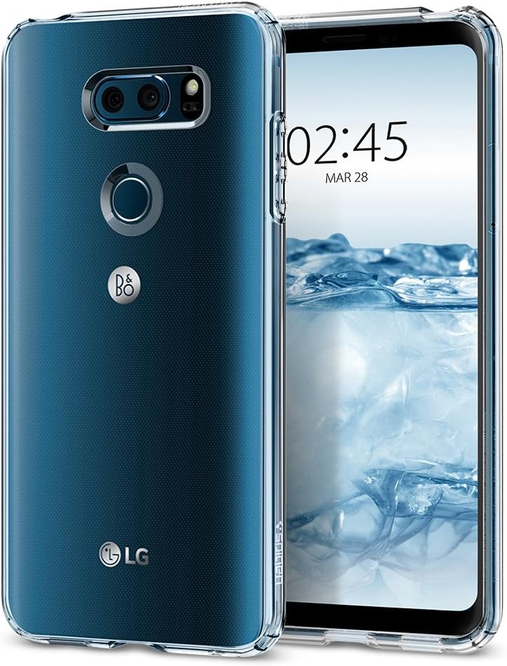 Spigen Liquid Crystal Case for LG V30 / LG V30+ / LG V30 Plus (2017) - Crystal Clear A25CS21981