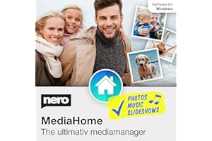 Nero MediaHome | Media Management Software | Organize Photos, Music, Videos & Create Slideshow | Play, Archive & Sort | Lifet