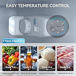 Anypro 3.6 Cu.Ft Fridge with Freezer, Double Door