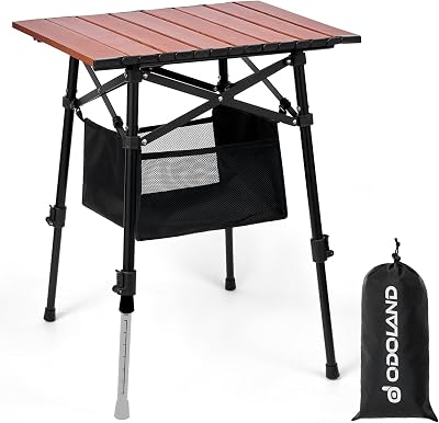 klappbar Campingtisch aus Aluminium, Höhenverstellbar