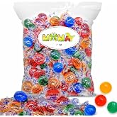 Sugar Free Assorted Fruit Flavors Hard Candy Variety Pack - 1lb Bag of Mima's Summer Mega Sale Hard Treats Individually Wrapped - Delicious Fruit Flavors Bulk Candy