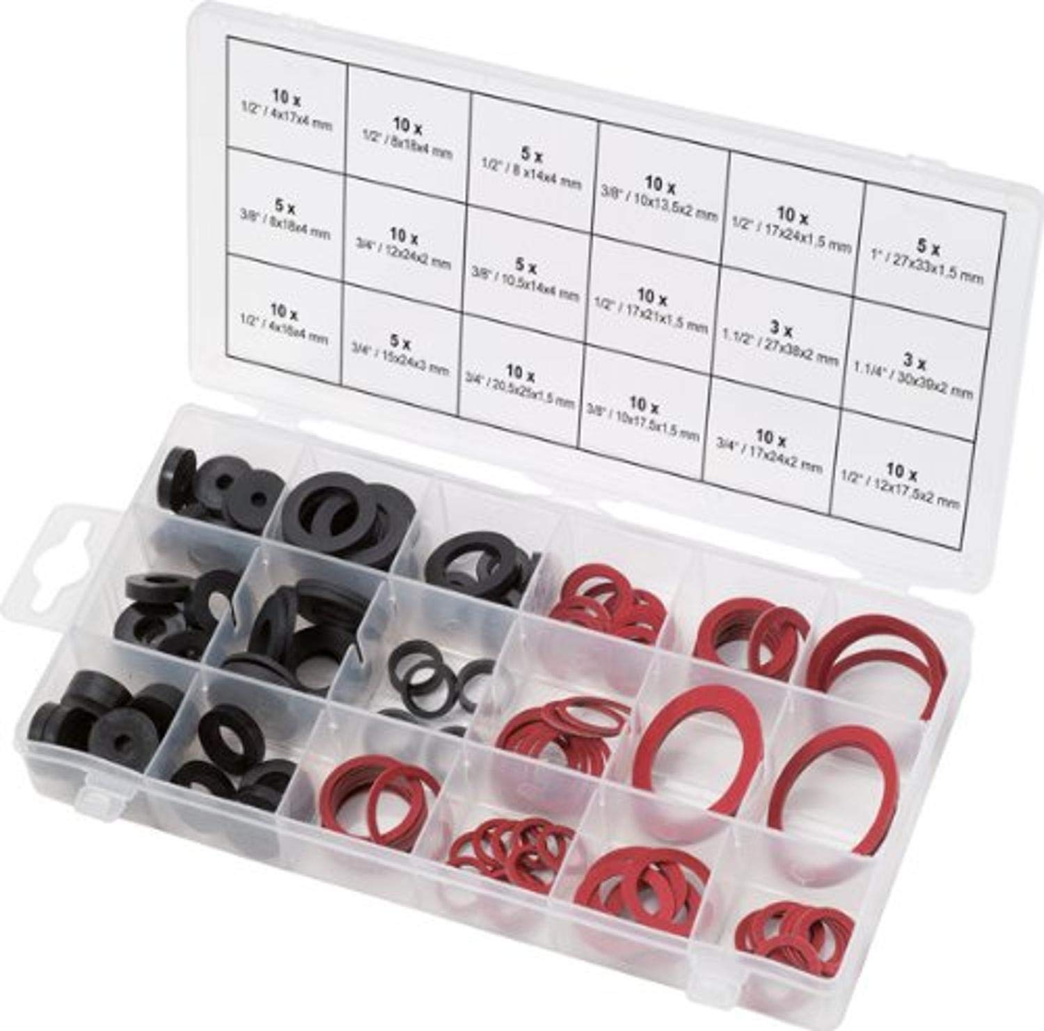 KS Tools 970.0190 Plumbing Sealing Rings Assortment
