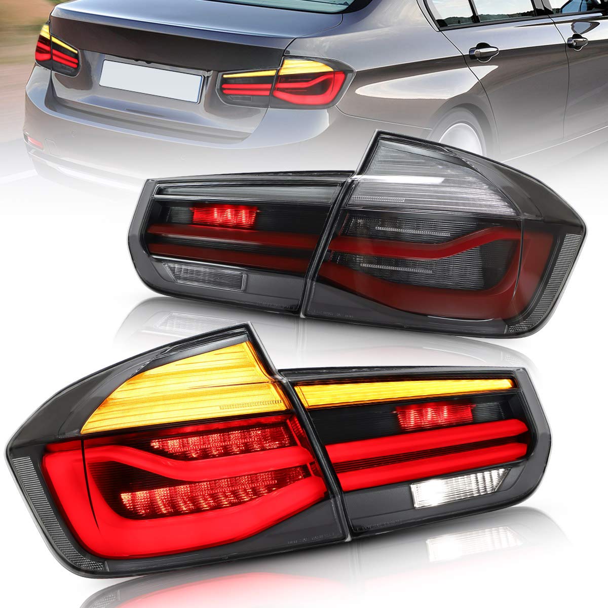 VLAND Led Tail Lights Compatible with BMW 3-Series