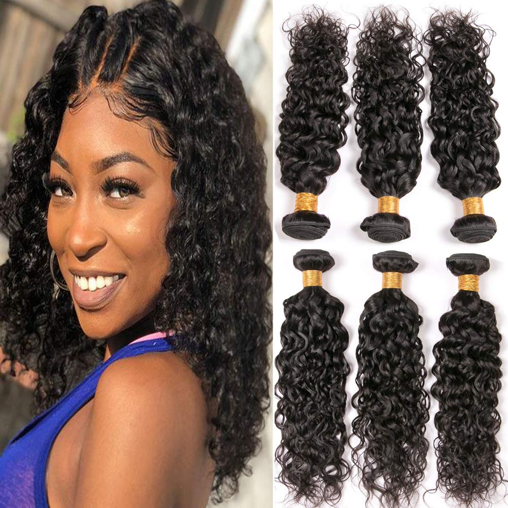 Amazon Com Bk Beckoning Water Wave Weave 12 14 16 Brazilian Hair