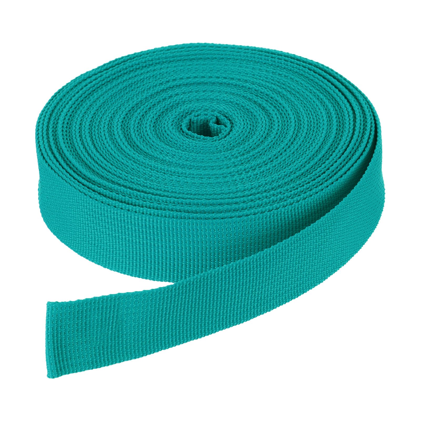 DMiotech 10 Yard x 1 Inch Width Nylon Webbing Strap Poly Flat Webbing Strapping for DIY Craft Backpack Strapping, Sewing, Outdoor Gear Repair, Bright Green