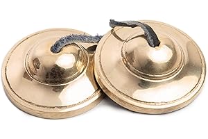 Himalayan Bazaar Tingsha cymbals Bells Tibetan Singing Meditation Chime Music Kit For Sound Bath Healing Spiritual Balanace