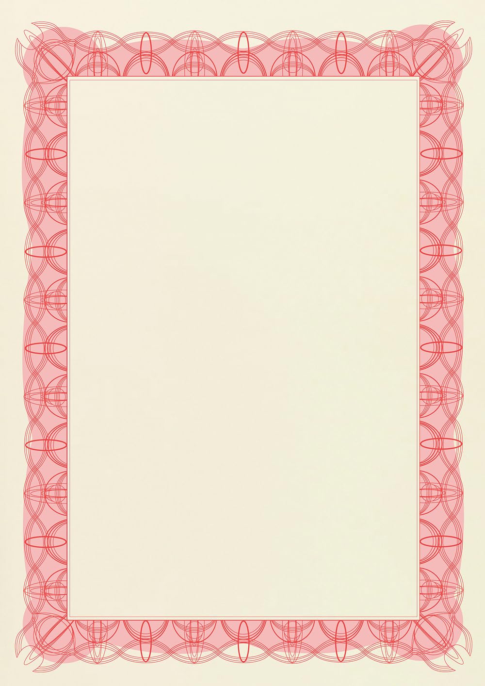 Computer Craft Certificate Papers with Foil Seals 90gsm A4 Reflex Red Ref CCC2010 [Pack of 30]