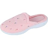 Isotoner Women's Classic Terry Clog Slippers Slip on, X-Small / 5.5-6 Regular US