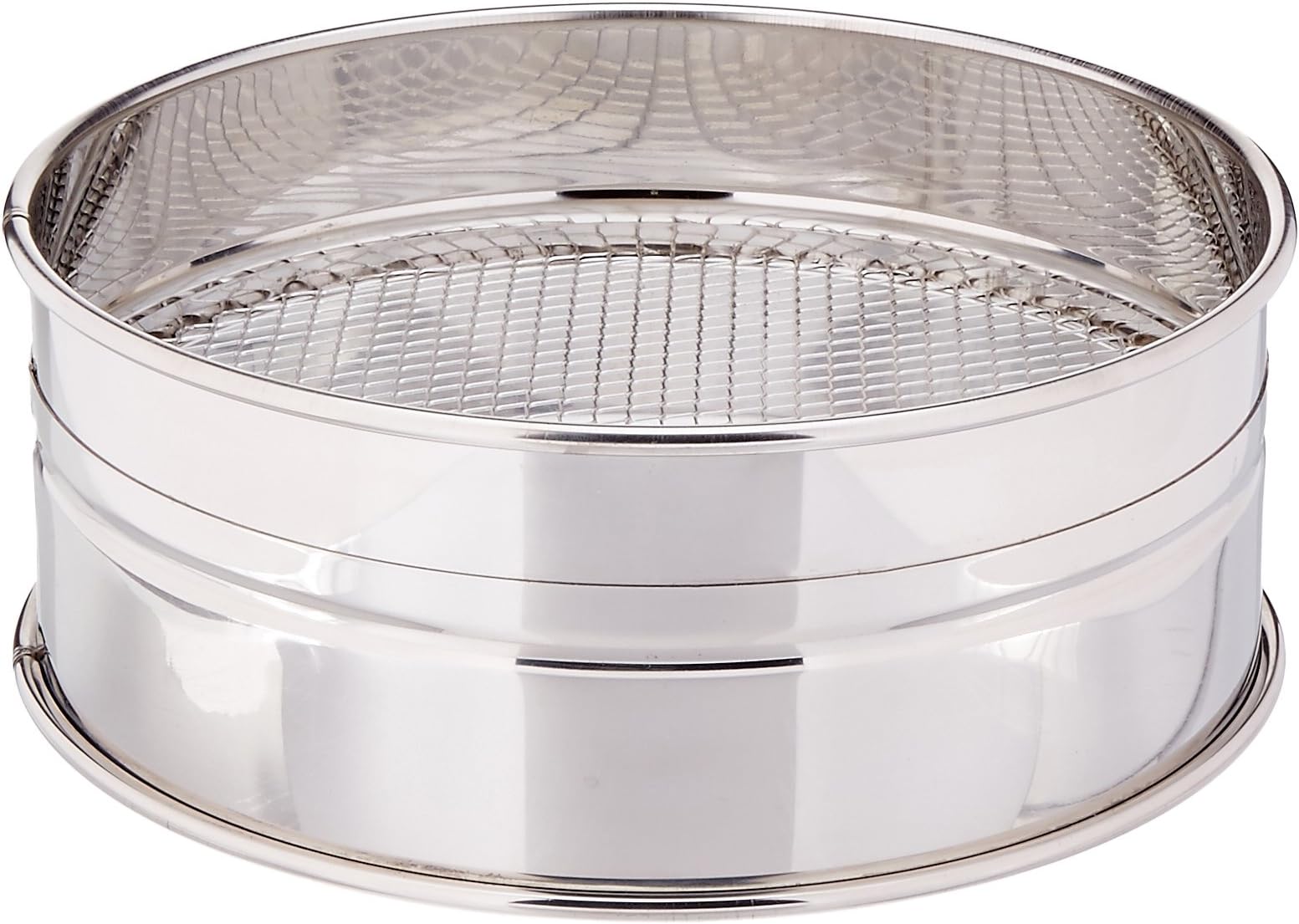 Cerutti Inox Reinforced Stainless Steel Coarse Mesh Sieve, 25cm by 9.8", Silver