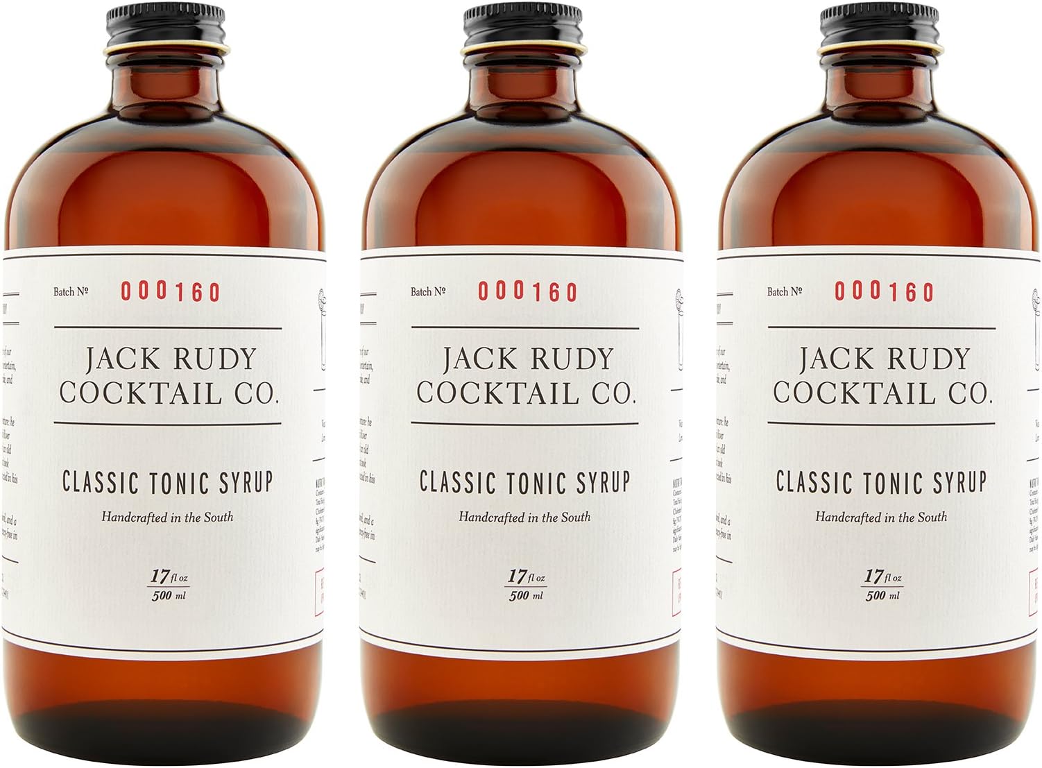 Jack Rudy Cocktail Classic Tonic (3 Pack)