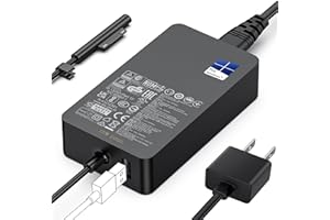 Surface Charger,127W 15V 8A Microsoft Surface Charger for Surface Pro 3/4/5/6/7/7+/8/9 Surface Laptop 1/2/3/4/5/6/7 Surface B