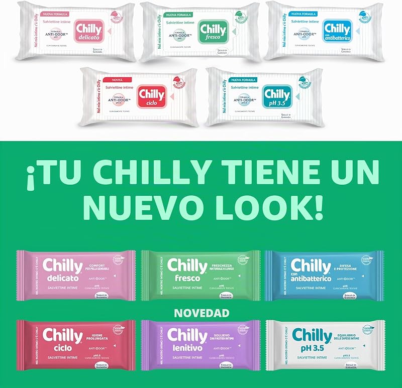 Toallitas Ciclo, toallitas para la higiene íntima, tejido 100% biodegradable, óptimas fuera de casa, PH 3,5, clínicamente probado, paquete de 12 toallitas