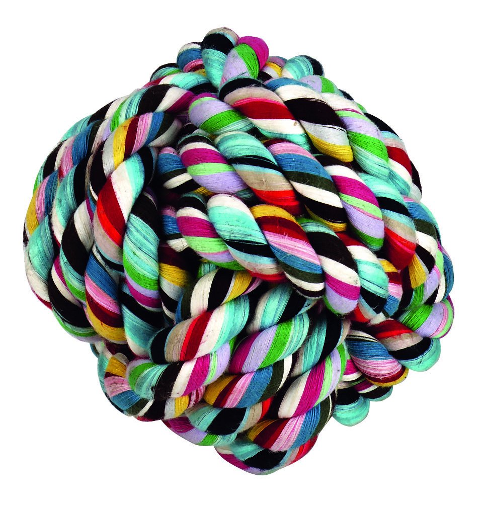 Kerbl Knotted Cotton Ball for Dog, 15 cm Dia
