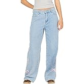Forever 21 Womens Wide-Leg Jeans