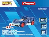 Carrera RC Team Sonic Racing Mini RC 1:43 2.4GHz Ready-To-Run 7.5cm view 2