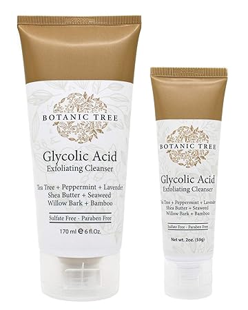 glycolic acid face wash amazon