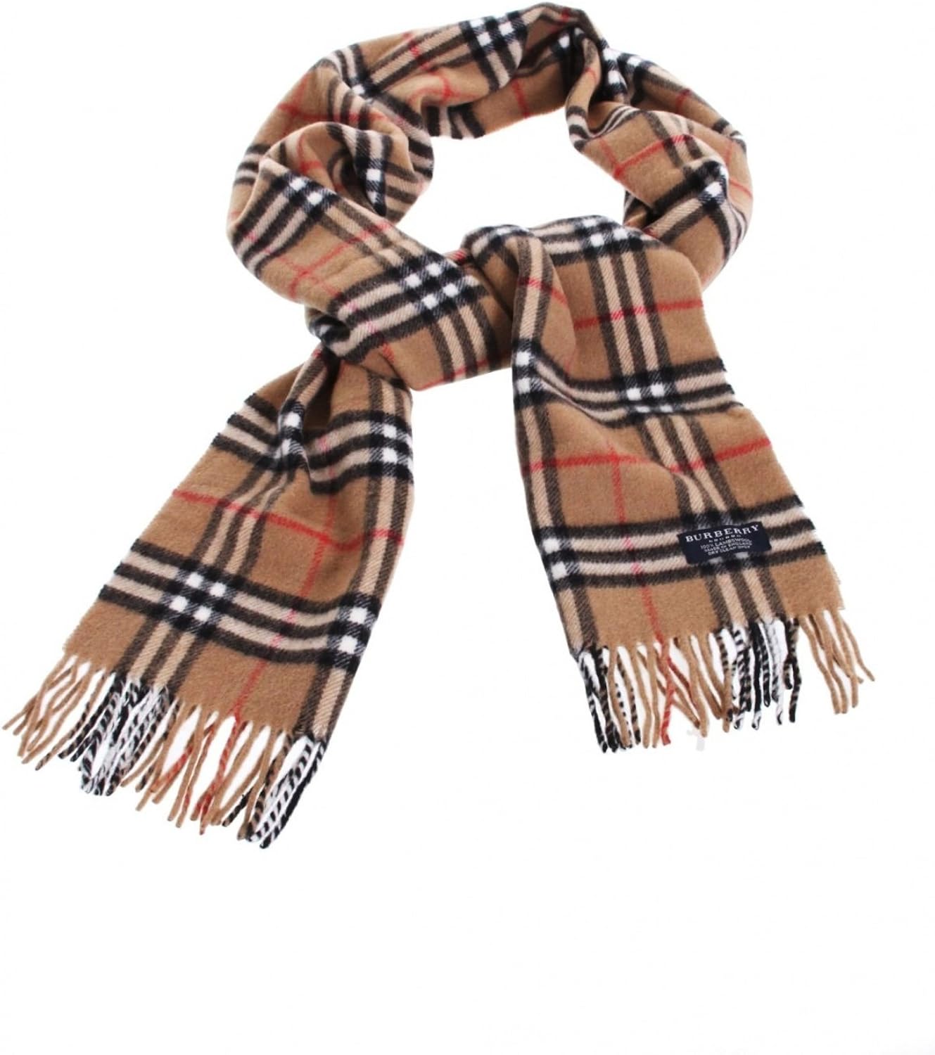 burberry scarf size