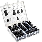 TUPARKA Cable Gland Waterproof Adjustable 3-16mm Cable Connectors PG7 PG9 PG11 PG13.5 PG16 PG19 Plastic Cable Gland Joints wi