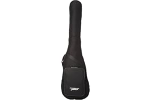 Performance Plus Heavy Duty 600 Denier Nylon Long Scale Solid Body 10mm Padded Bass Guitar Bag GBE270
