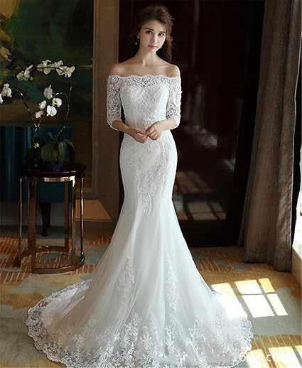 vestito da sposa a sirena