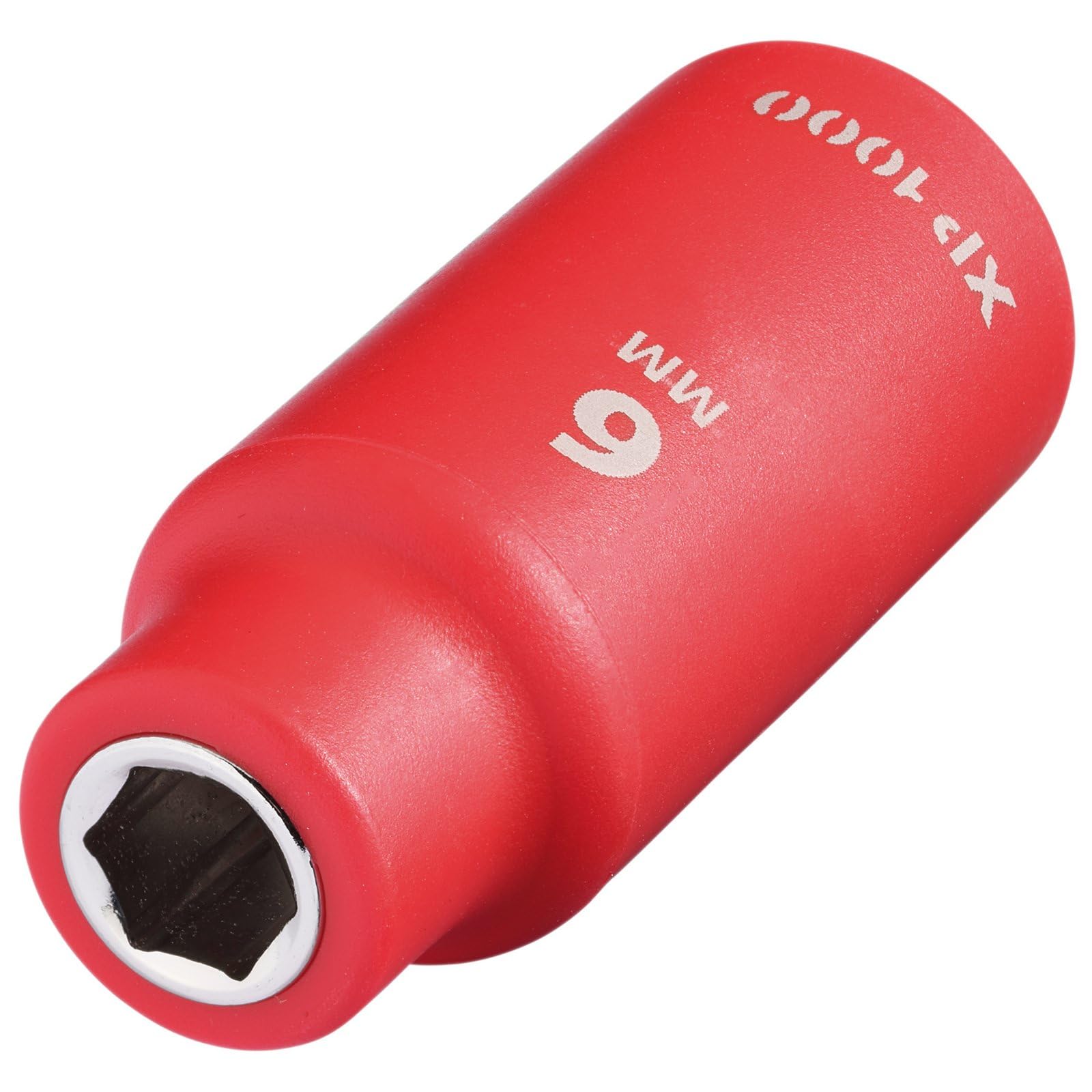 Draper XP1000 18710 VDE Socket, 1/4" Sq. Dr., 6mm