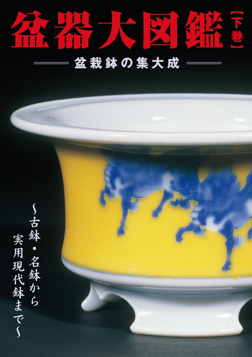 盆器大図鑑 下巻 盆栽鉢の集大成 Kbムック Amazon Com Books