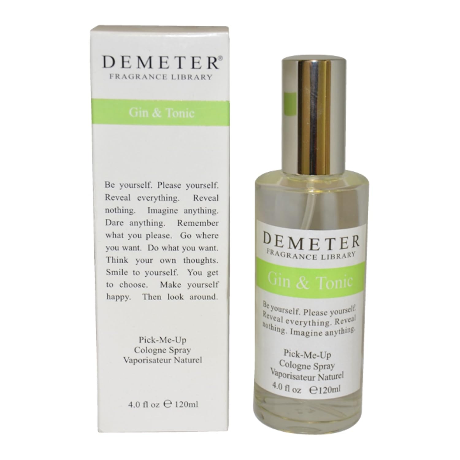 Gin and Tonic Eau De Cologne Spray Amazon.de Beauty