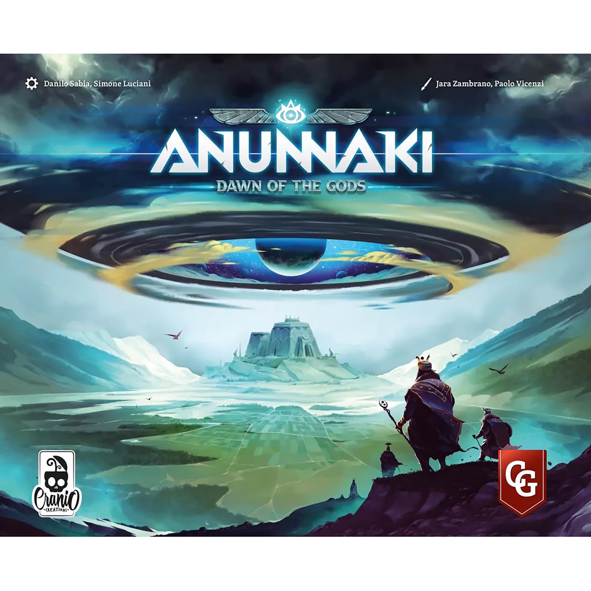 Photo 1 of Capstone Games: Anunnaki: Dawn of The Gods - Strategy Board Game, Develop Your Alien Civilization Among Ancient Tribes & Gods, Ages 14+, 1-4 Player