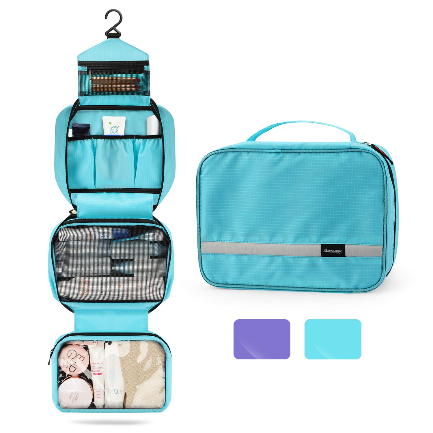 Hanging Toiletry Bag, Maxchange Travel Toiletry Bag
