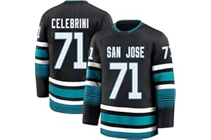 13 Mens/Women/Youth Hockey Jersey San Jose Stitched for Sports Fan No Brand/Logos
