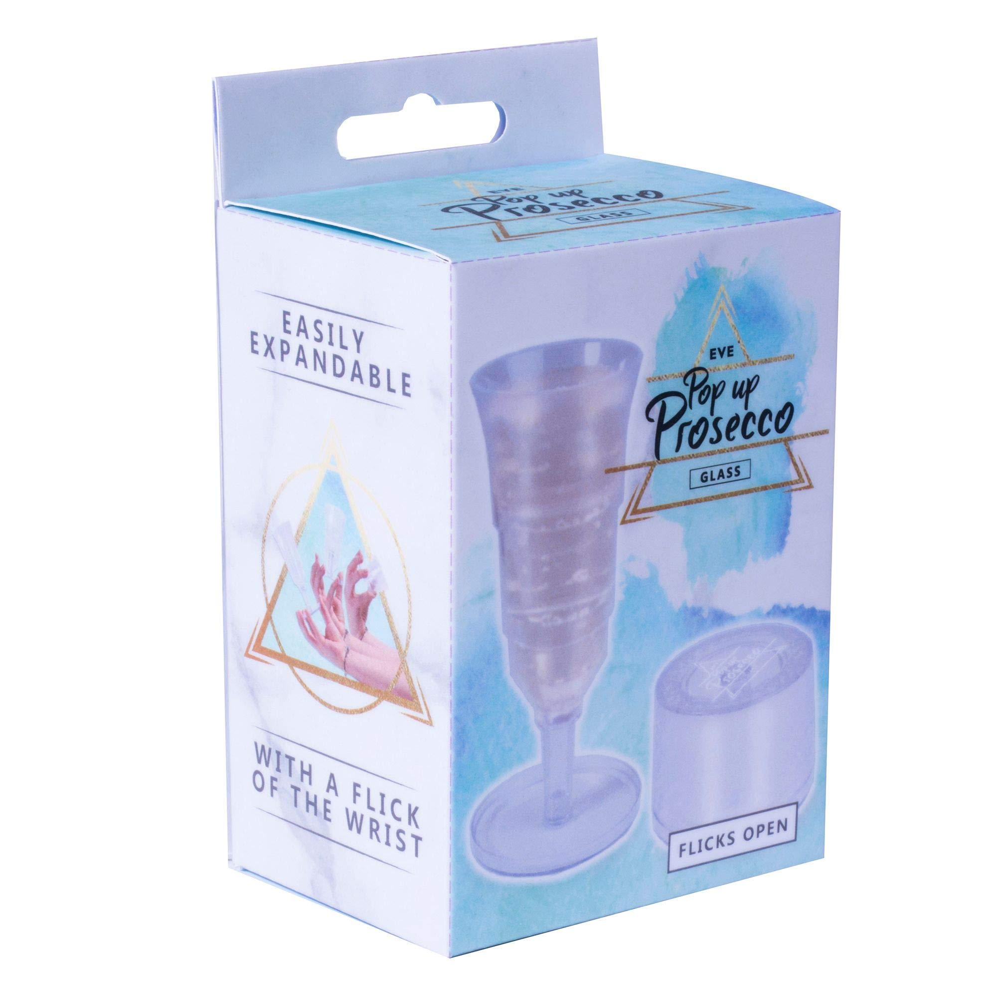Blue Sky Kids Pop Up Prosecco Glass