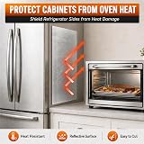 FLASLD Thermal Block Heat Shield Reflective Aluminum 40x80 Inch view 7