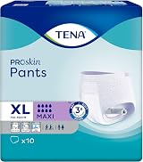 TENA Pants Maxi Medium Disposable Incontinence Briefs 3x Protection