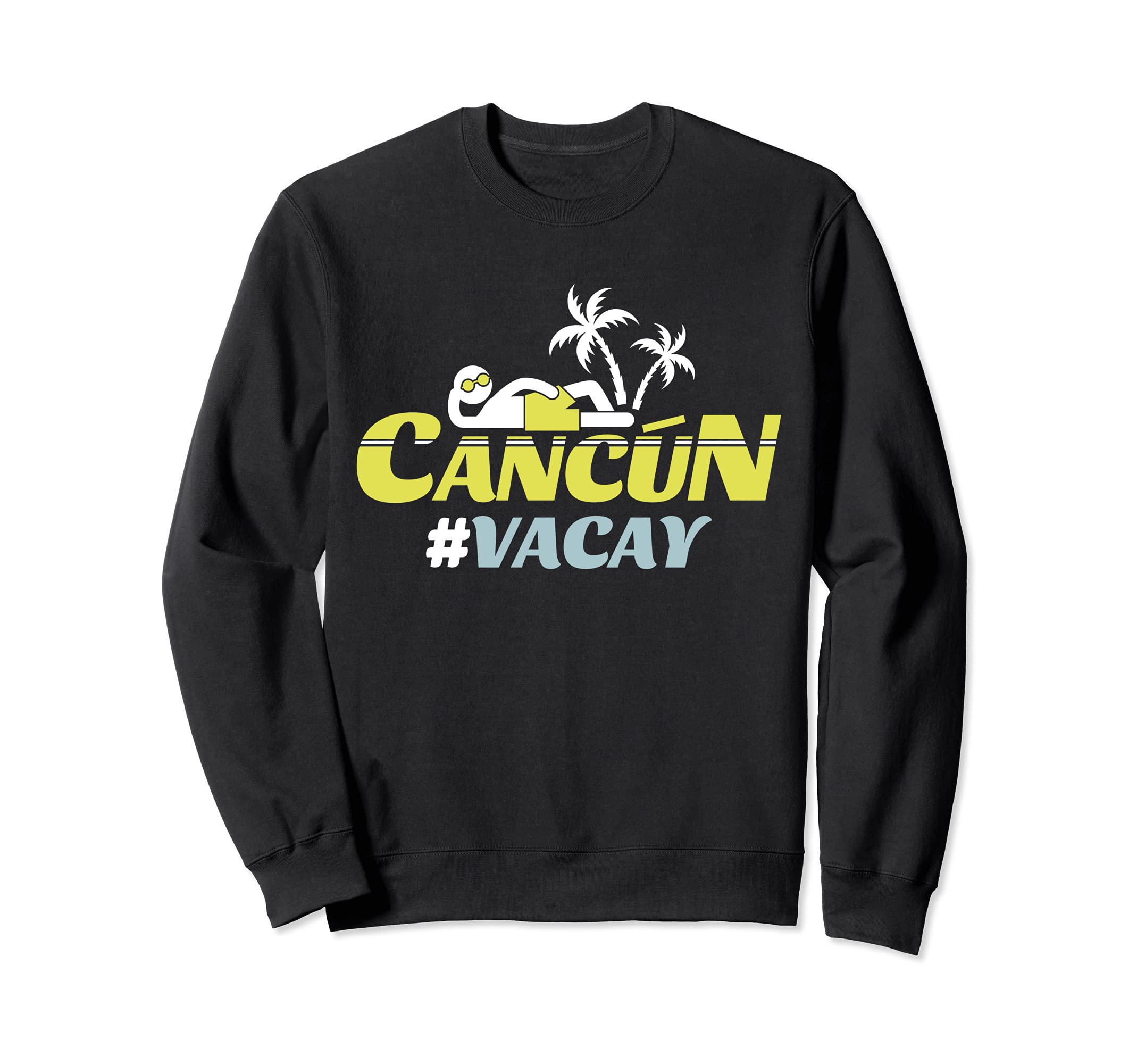 Cancun Vacay Funny Travel Team Trip Mexico Vacation Party Sweatshirt