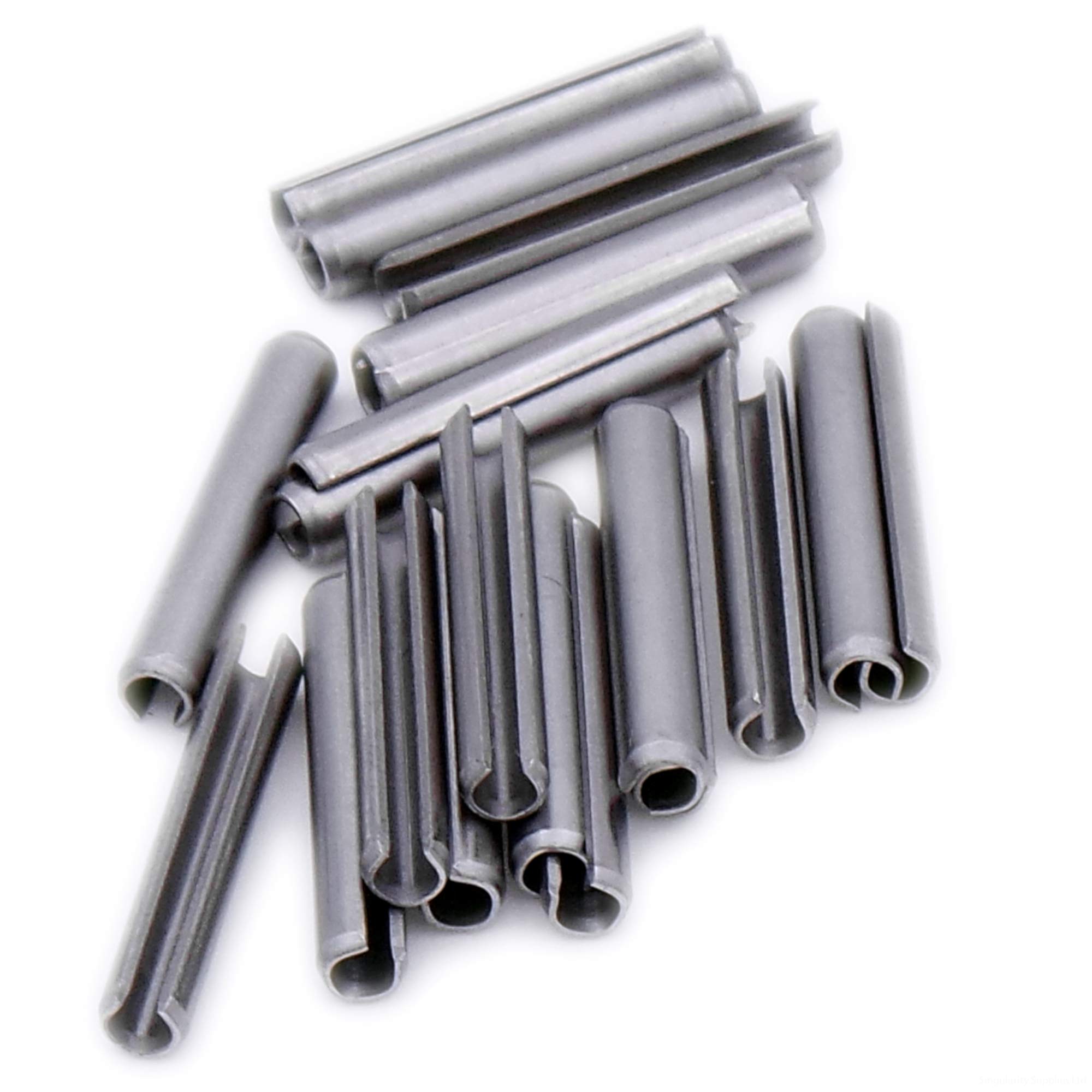 D1 (1mm x 4mm) Slotted Spring Pin (Heavy) - Stainless Steel (A1) (Pack of 20)