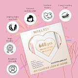 RITALASH DIY Lash Extension Kit 640pcs 10-16mm Lash Clusters Bond Seal Remover view 7