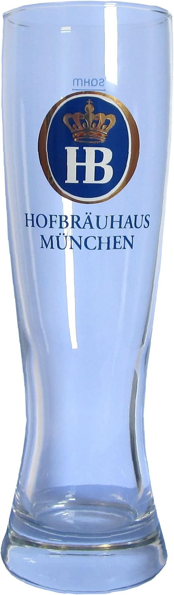 HB Hofbräuhaus MünchenGerman Beer Mug Munich Wheat Beer Glass 0.3 liter King Werk KI 1000075