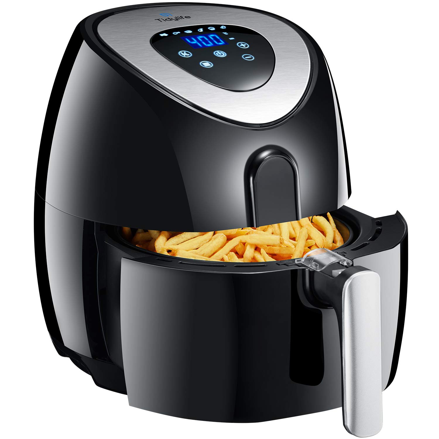 Tidylife 4.5 QT Air Fryer, 1500W 8 in 1 Cooking Oilless XL