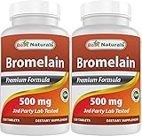 Best Naturals Bromelain 500mg 120 Tablets