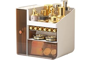 HAIXIN Cosmetics Display Case with Brush Holder with 3 Color